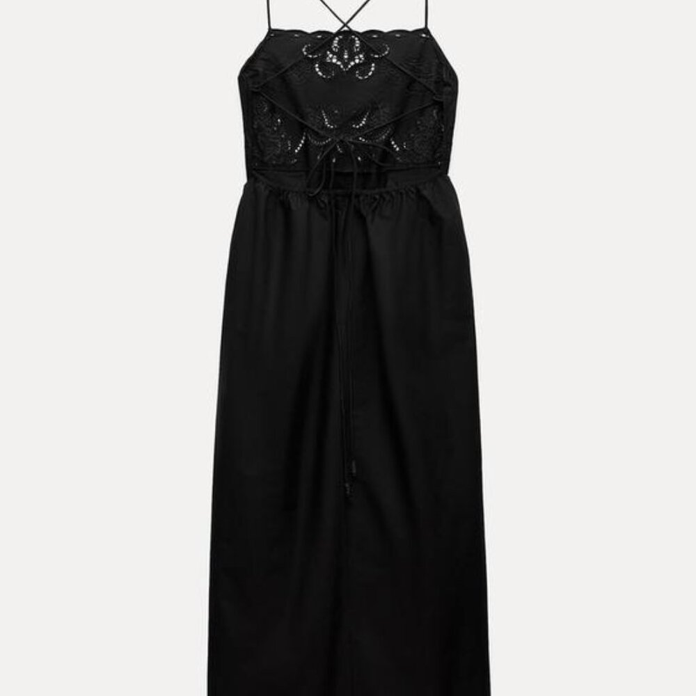 Zara EMBROIDERED DRESS ZW COLLECTION - Picture 9 of 11